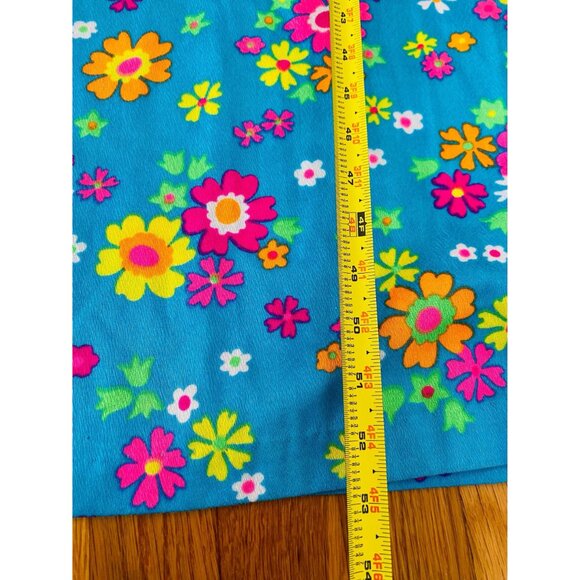 Vintage 1960s Colorful Floral Maxi Dress, Size Small, Made in California - Picture 9 of 10